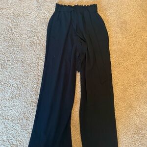 Black Wide-Leg Pants